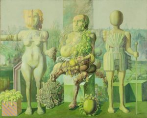 Ljubodrag Janković Jale, Dionizijev vrt, ulje na platnu, 120×150, 1971